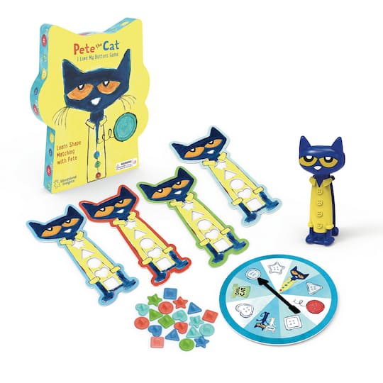Educational Insights® Pete the Cat® I Love My Buttons Game